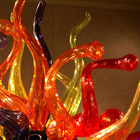 Blown glass Art sculpture 
