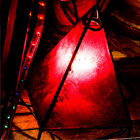 triangle lamp