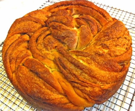 Cinnamon Orange Rose Bread