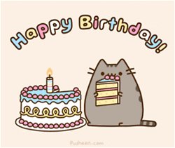 Happy Birthday Cat