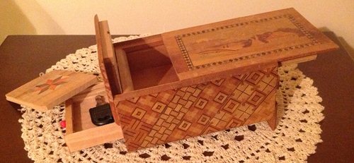 Opened Puzzle Box