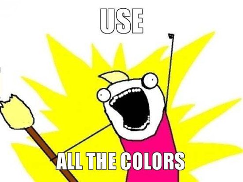 All the colors!