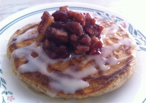 chai spice pancake
