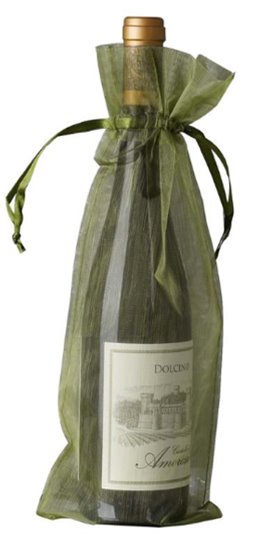 organza wine bag
