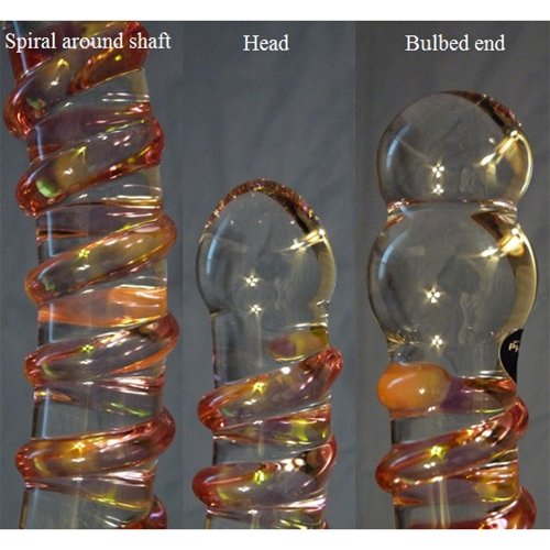 Spiral, head, bulbed end