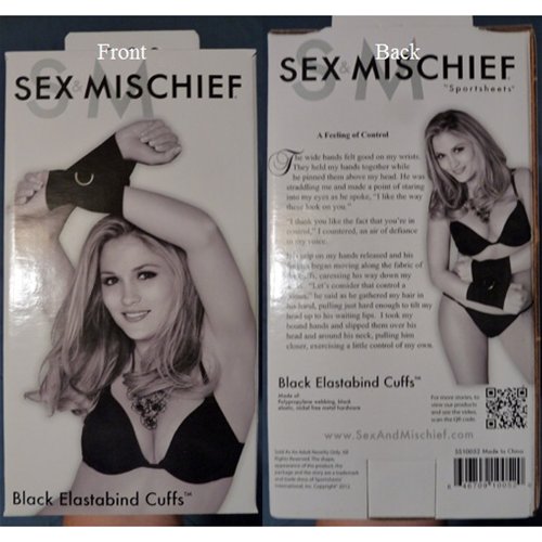 Front/back of box