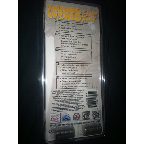back of package