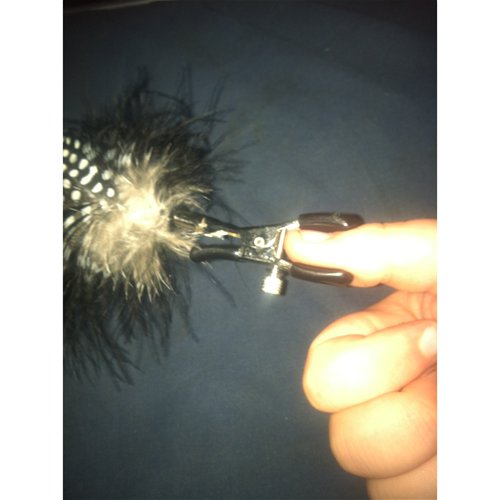 clamp can fit on my thumb