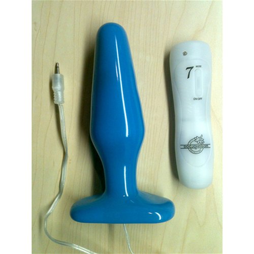 Glo Vibrating Butt Plug & Remote