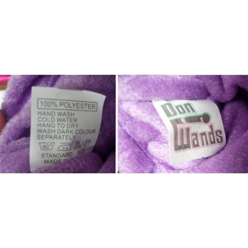 Purple Padded Pouch Tag