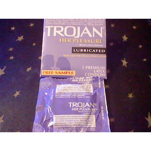 Incuded Trojan Her Pleasure Condom Sample