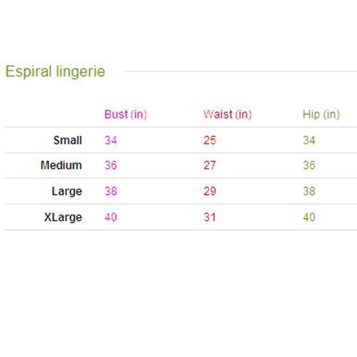 edenfantasys.com Size Chart