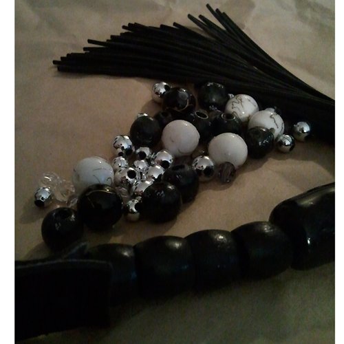 Beaded Flogger and Beads