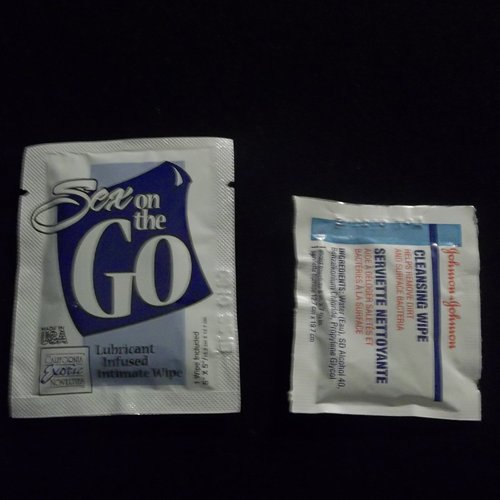 Sex on the Go Wipes comparison