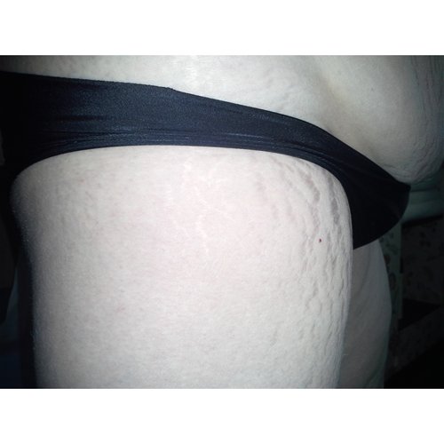 panty rolled down
