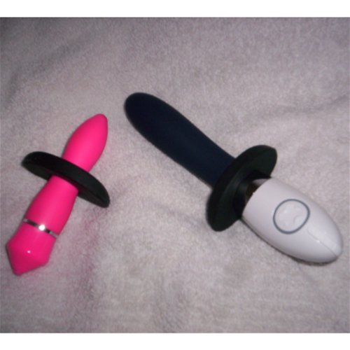 Thin enhancer on an Evolved Apollo Bottle Rocket. Medium enhancer on a Lelo Liv.