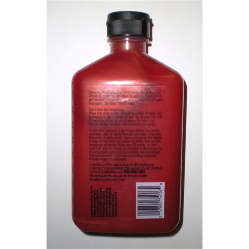 The Phoenix, back of the bottle