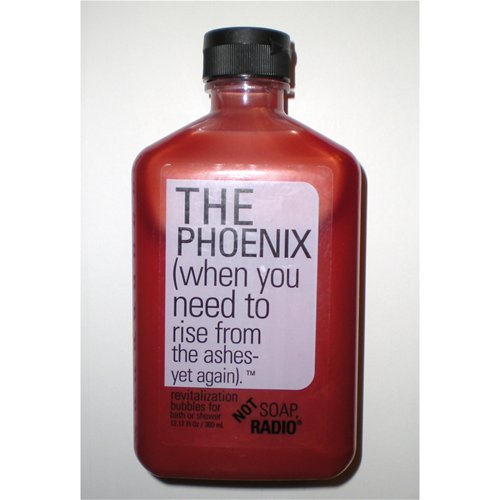 The Phoenix, front of the bottle