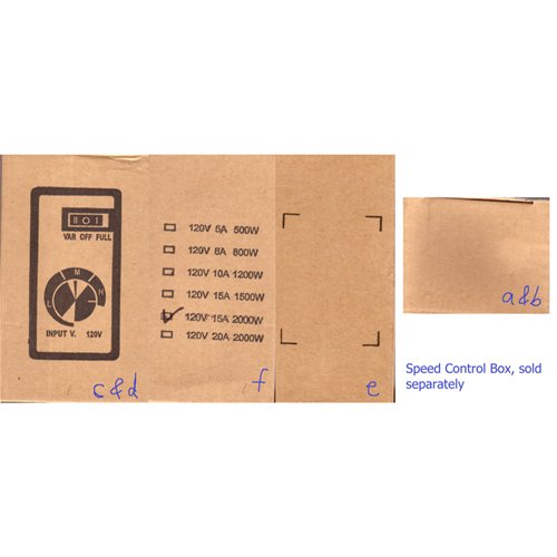 Speed control box
