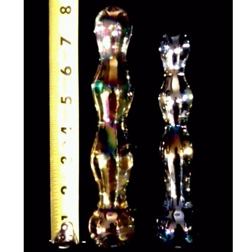 Icicles No. 8 vs Doc Johnson's Reflections Amber