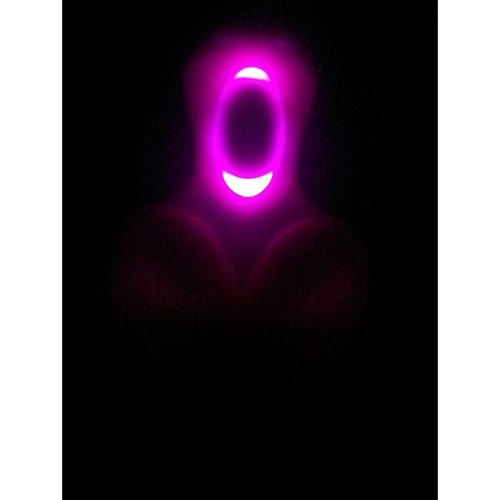 Luv your body with buttons lit up in the dark