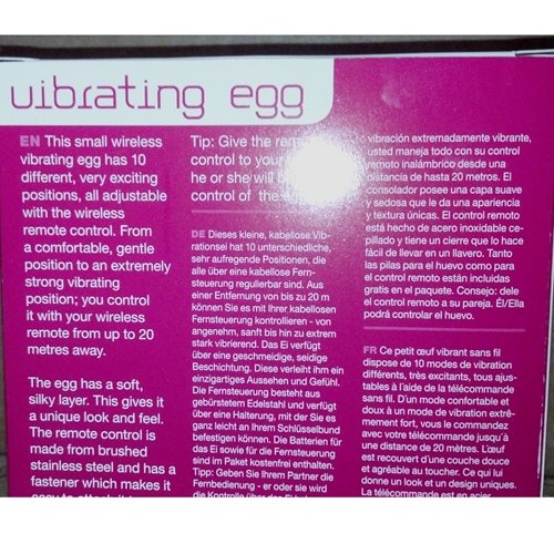 Packaging Back