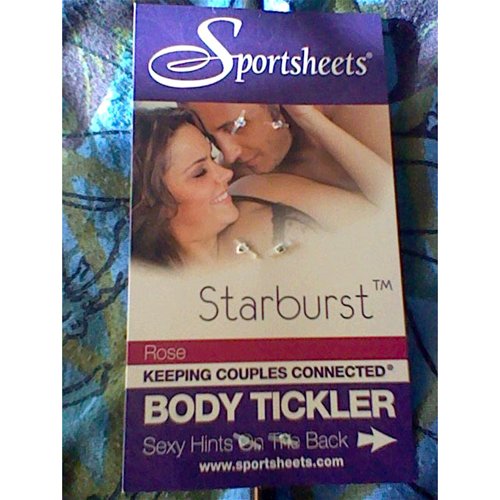 Starburst fantasy feather – tickler in Rose sportssheets card