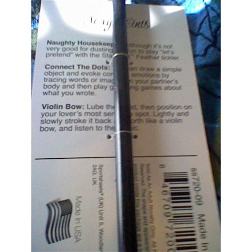 Starburst fantasy feather – tickler in Rose