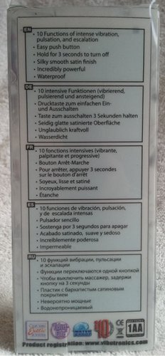 Back of box