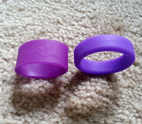 Close2you c-ring next to Tantus Super Soft c-ring