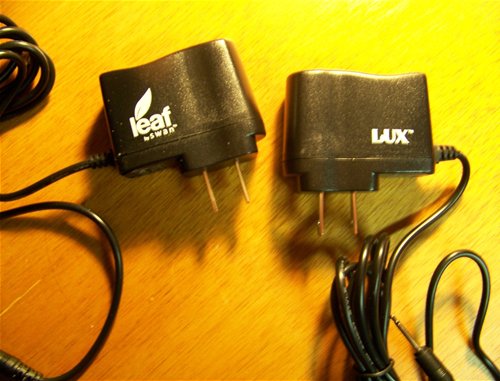Leaf and lux chargers