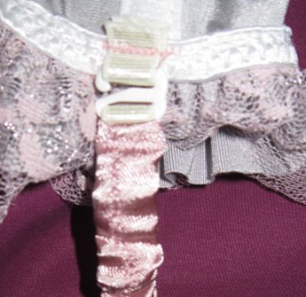 Garter attached