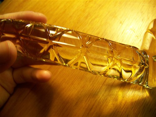 Gold G latticed shaft