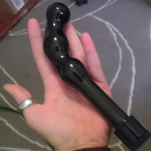 Verve Prostate Massager on my very average sized female palm
