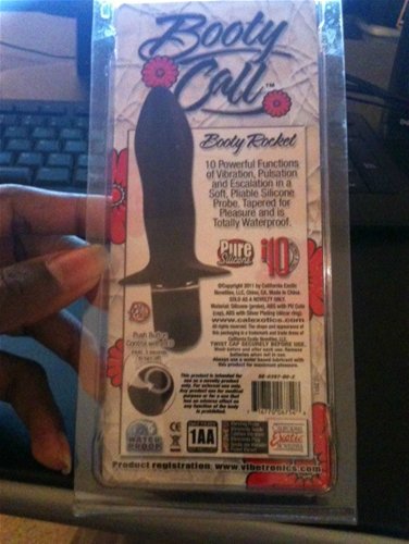 Booty Call Packaging Back