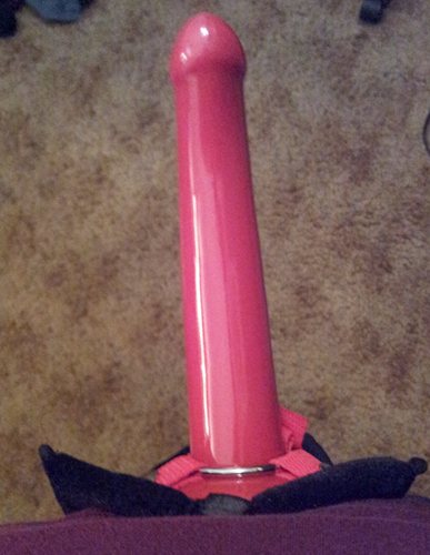 Sophia's Red Rider In Use