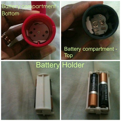 Joy Pad Battery Compartment
