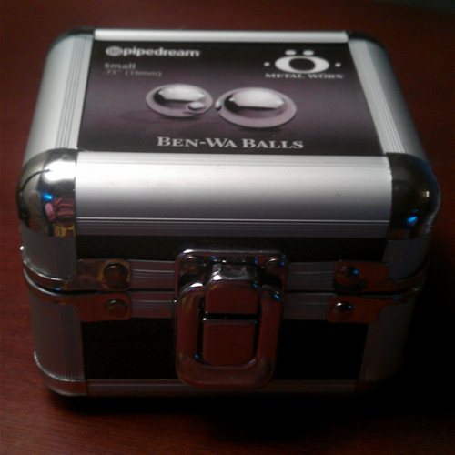 Metal Worx Ben-Wa balls packaging