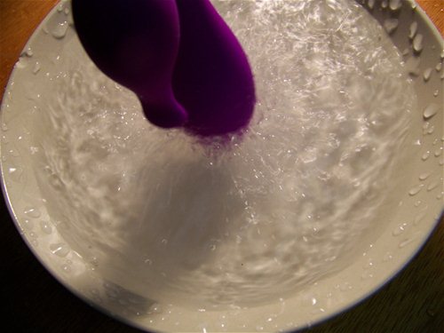 Large arm water test