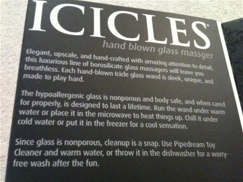 Icicles No. 37 Box Instructions