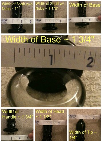 Icicles No. 37 Width Measurements