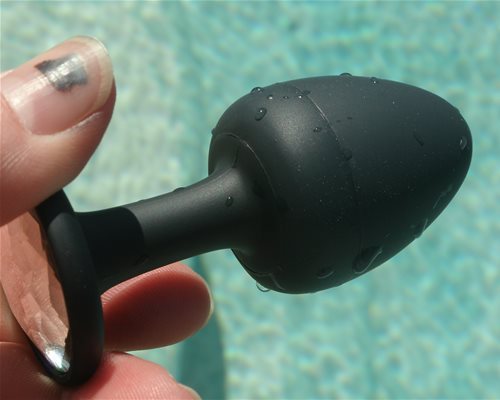 close up of full plug