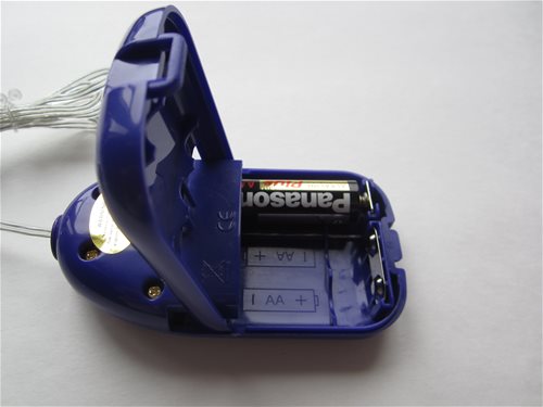 Battery opening