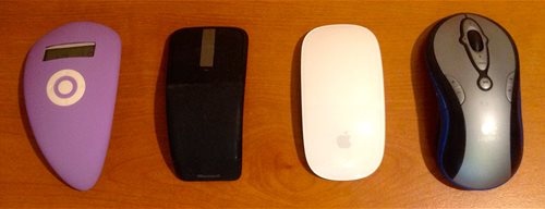 Wake~up vibe with 3 computer mice