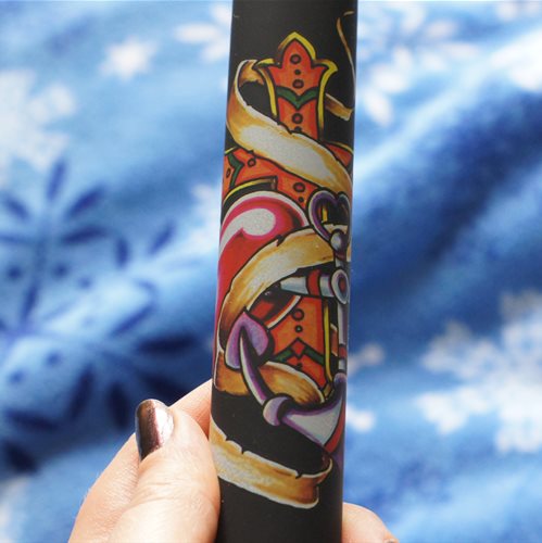 Inked Gspot Vibe tattoo detail