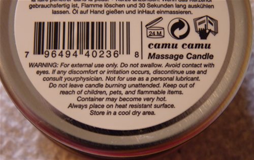 warning label