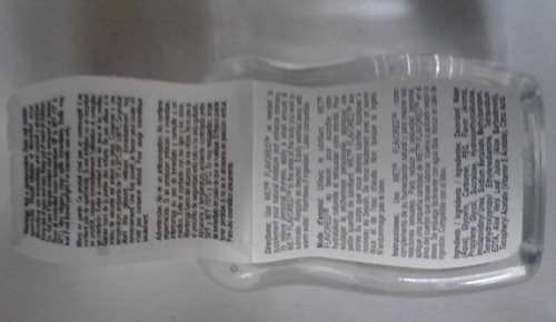 back fold out label