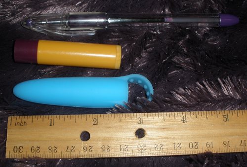 Compared to chapstick and pen