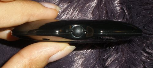 The button on the top