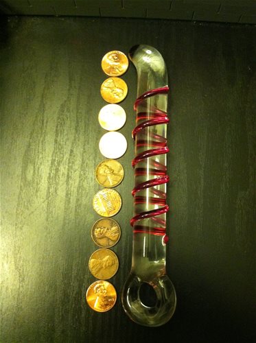 Icicles No.4 Glass Dildo (Size-up)
